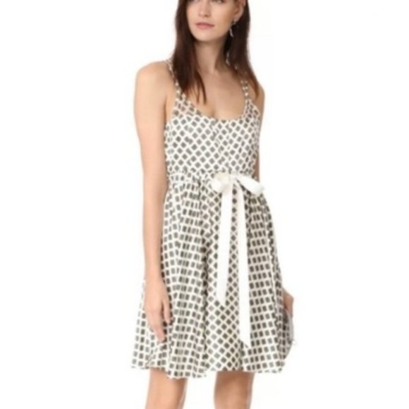 Cinq À Sept Geneva Print all Silk Dress - Picture 1 of 3